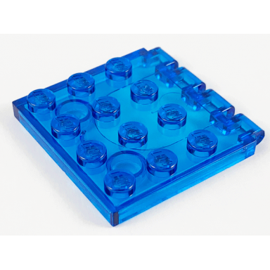 trans-dark blue hinge vehicle roof 4 x 4