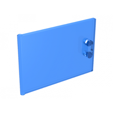 trans-dark blue container cupboard 2 x 3 x 2 door