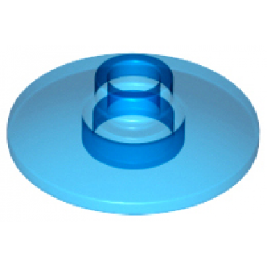 trans-dark blue dish 2 x 2 inverted radar