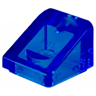 trans-dark blue slope 30 1 x 1 x 2 3