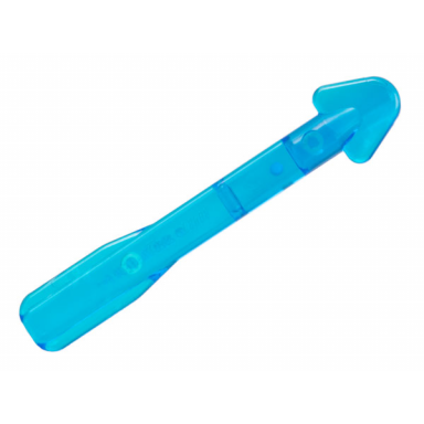trans-dark blue minifigure weapon arrow