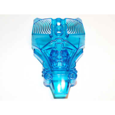 trans-dark blue hero factory full torso armor with white waves pattern stringer