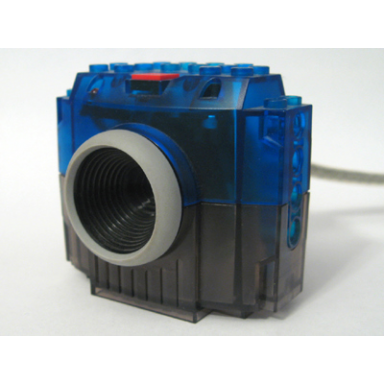 trans-dark blue electric camera usb