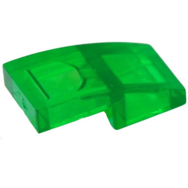 trans-green slope curved 2 x 1 x 2 3