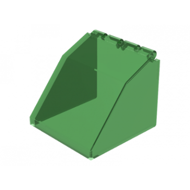 trans-green windscreen 4 x 4 x 3 canopy