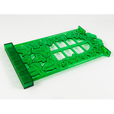 trans-green belville wall ivy wall with window 1 x 8 x 12