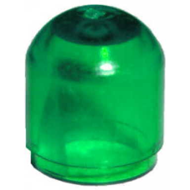 trans-green electric light bulb cover colored globe