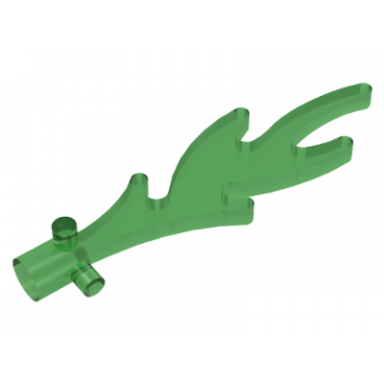 trans-green wave rounded straight with bar end and small pins castle dragon flame seaweed water