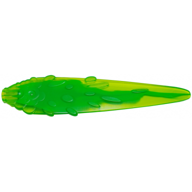 flame vapor trail with axle hole and ovals with marbled bright green pattern