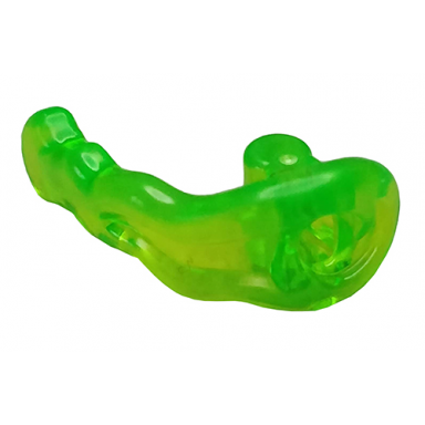 trans-bright green wave rounded energy with bar handle power blast