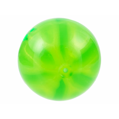 ball hard plastic 19mm d with molded satin trans-clear slotted inner ball pattern ninjago dragon power element