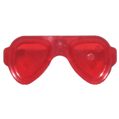 trans-red friends accessories sunglasses glasses with small pin