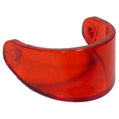 trans-red minifigure visor standard