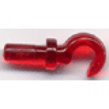 trans-red hand pirate hook