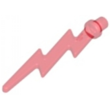 wave angular single with bar end lightning bolt
