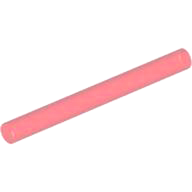 trans-red bar 4l lightsaber blade wand
