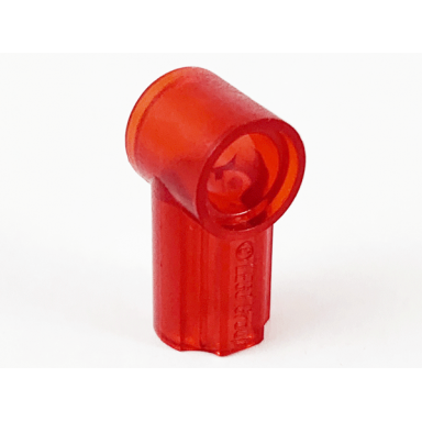 trans-red technic axle and pin connector angled 1