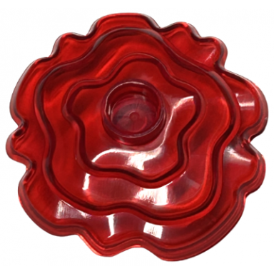 trans-red magic spell shield wavy