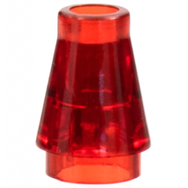trans-red cone 1 x 1
