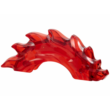 power burst curved with dragon head and spines