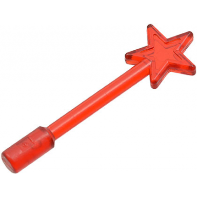 trans-red minifigure utensil magic wand