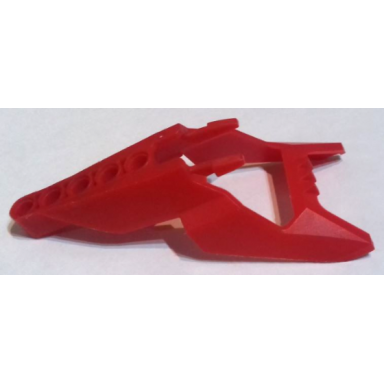 trans-red bionicle head connector block eye brain stalk vahki