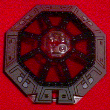 trans-brown windscreen 10 x 10 x 4 canopy octagonal with tie interceptor pattern