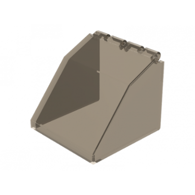 trans-brown windscreen 4 x 4 x 3 canopy