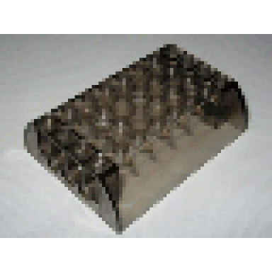 trans-brown slope curved 6 x 8 x 2 double