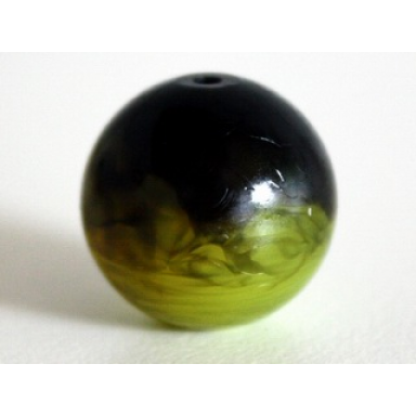 trans-brown ball bionicle zamor sphere with marbled trans-yellow pattern palantír palantir