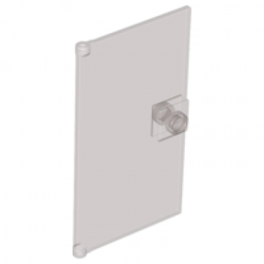 trans-brown door 1 x 4 x 6 with stud handle