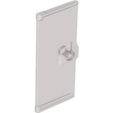 trans-brown door 1 x 3 x 6 with stud handle