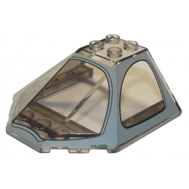 trans-brown windscreen 6 x 6 x 2 canopy with sw general grievous starfighter 2020 pattern