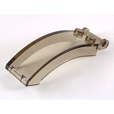 trans-brown windscreen 6 x 2 x 2 with bar handle