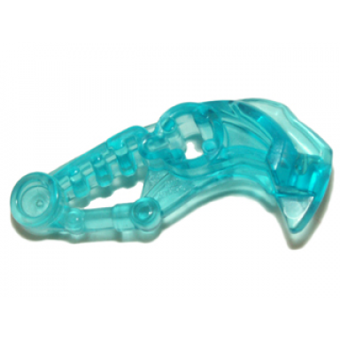 trans-light blue bionicle head connector block eye brain stalk toa okoto