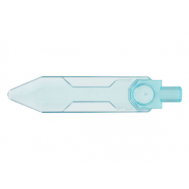 trans-light blue minifigure weapon sword blade with bar