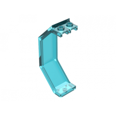 trans-light blue panel 3 x 2 x 6