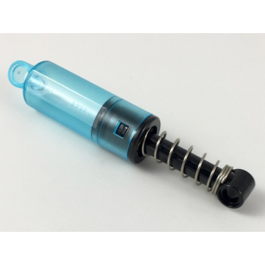 trans-light blue technic shock absorber 10l damped - soft spring 6 to 7 coils