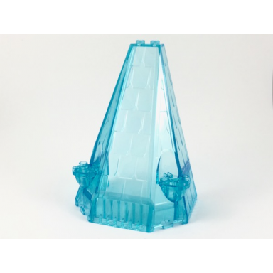 trans-light blue tower roof 6 x 8 x 9