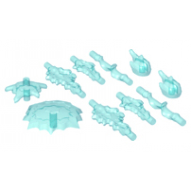 trans-light blue power bursts 10 in bag multipack