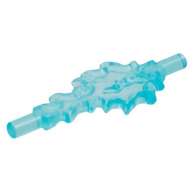 trans-light blue power burst bolt large with bar ends