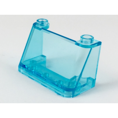 trans-light blue windscreen 2 x 4 x 2