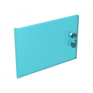 trans-light blue container cupboard 2 x 3 x 2 door