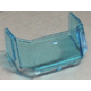 trans-light blue glass for windscreen 4 x 6 x 4 cab with hinge