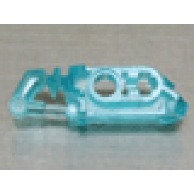 trans-light blue bionicle head connector block eye brain stalk toa metru