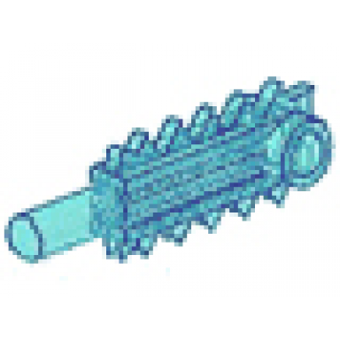 trans-light blue minifigure utensil tool chainsaw blade