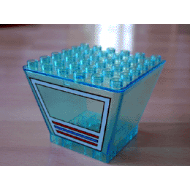 trans-light blue duplo airport tower glass enclosure with window pattern
