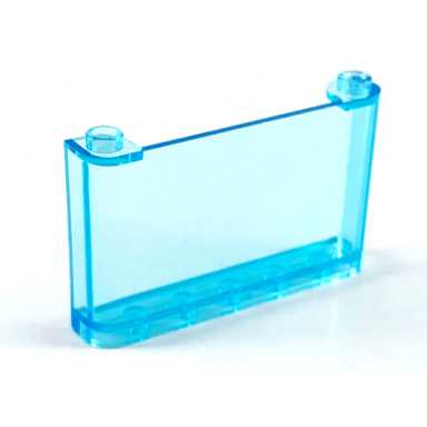 trans-light blue windscreen 1 x 6 x 3