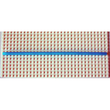 trans-light blue hose ribbed 7mm d 31l 24.8cm