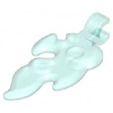 trans-light blue wave rounded straight small with clip end flame